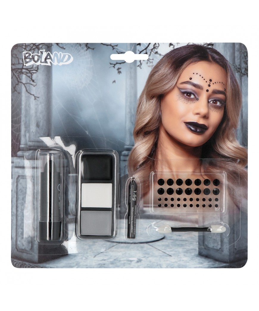 Kit de maquillage sorciere gothique