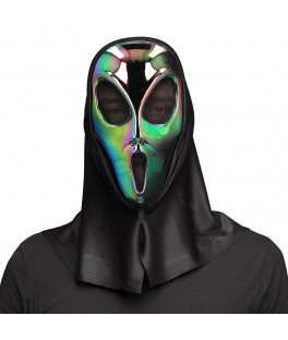 Masque alien avec capuche
