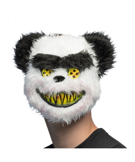 Masque bloody panda en peluche
