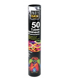TUBES 50 TIGES FLUO FOURNIS...