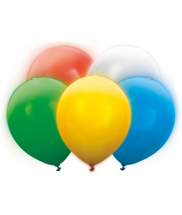 Ballon LED x6 Multicolore