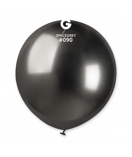 Ballons Gris Sideral 48Cm X3