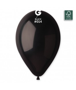 Ballon Noir X10 -Diametre...