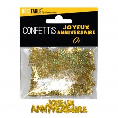 Confettis De Table Anniversaire