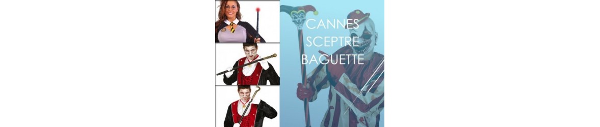 Cannes, sceptres et baguettes pour Halloween | So Fête